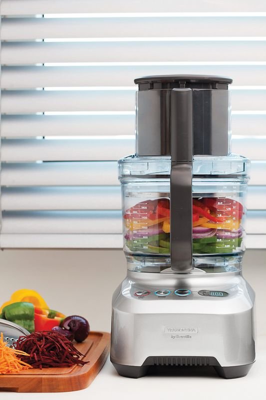 Multiprocessador Slice Pro 3,7 L em Alumínio Fundido Fosco 1200 W 127 V Tramontina By Breville 69020 - 1