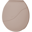 Ver imagem 1 de Assento Tampa para Vaso Sanitário Oval Almofadado Bellart Cor Salmon Durín