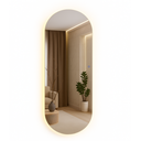 Ver imagem 3 de Espelho Inteligente Touch Led 3 Cores Banheiro Sala Quarto 150x60 Cm