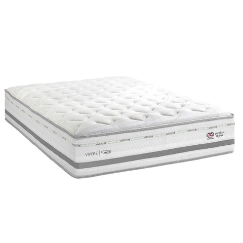 Colchão King Molas Ensacadas Maxspring C1756 C/massagem One Side (193x203x34) - Herval