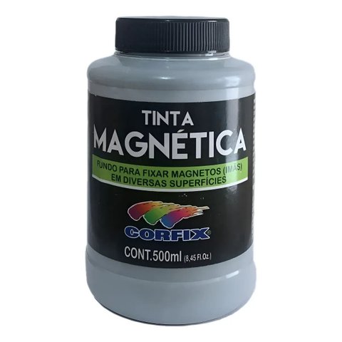 Tinta Magnética Corfix Cinza Escuro 500 Ml - 38500-1