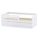Ver imagem 2 de Bicama Infantil com Grade de Proteção Madeira Maciça Branco Mobilistore