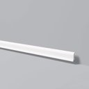 Ver imagem 1 de Rodapé de Poliestireno 3 Barras Lisas de 3cmX2,44m Rende 7,32 Metros Fl3 Gart 