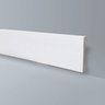 Kit Rodapé de Poliestireno 3 Barras Lisas de 15cmX2,44m Rende 7,32 Metros Wb15 Gart  - 1