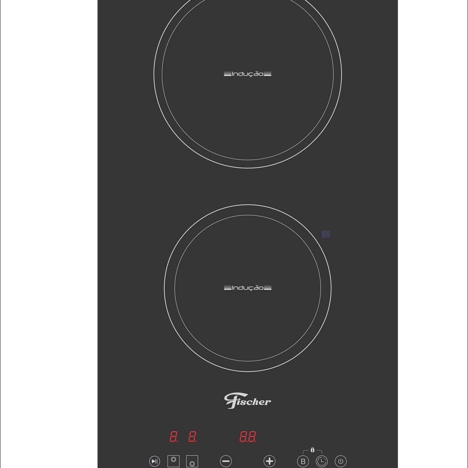 Cooktop Fischer 2q por Indução Mesa Vitrocerâmica Touch 220v