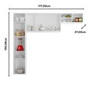 Ver imagem 3 de Cozinha Compacta 3 Peças Laura Poliman Móveis