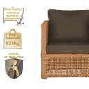 Ver imagem 4 de Mesa Centro e 1 Poltrona Madri Corda Náutica Estofado 9 Trama Original