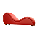 Ver imagem 1 de Recamier Divã Namoradeira Sofá Tântrico Poltrona Cadeira Vermelho
