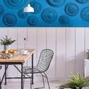 Ver imagem 3 de Kit Rodapé de Poliestireno 3 Barras Lisas de 11cmX2,44m Rende 7,32m Wb11 Gart