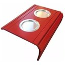 Ver imagem 5 de Esteira Decorativa Laqueada Apoio Sofá Cop Alumínio Vermelho