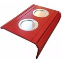 Ver imagem 5 de Esteira Decorativa Laqueada Apoio Sofá Cop Alumínio Vermelho