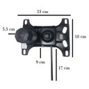 Ver imagem 4 de Kit Pistão Classe 3 E Estrela Cromados + 5 Rodízios + Flange