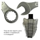 Ver imagem 4 de Jogo Chave Combinada Aço Carbono 6mm Ao 32mm 26 Pcs Brasfort