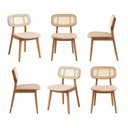 Ver imagem 1 de Kit 6 Cadeiras Madeira Maciça Liz CabeCasa MadeiraOriginals