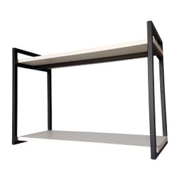 Prateleira Mdf Branco Sala Cozinha Nicho Industrial - 4