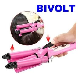 Modelador de Cachos Ondulador Triondas Profissional Bivolt - 2