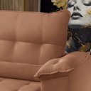 Ver mais imagens de Sofá Retrátil Reclinável Molas Ensacadas Chicago 270 Cm