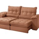 Ver imagem 3 de Sofá Retrátil Reclinável Molas Ensacadas Chicago 270 Cm