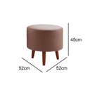 Ver imagem 5 de Poltrona Eloá Plus com Puff