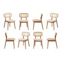 Ver imagem 1 de Kit 8 Cadeiras Madeira Maciça Liz CabeCasa MadeiraOriginals