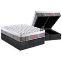 Ver imagem 1 de Cama Box Baú Queen: Colchão Molas Ensacadas Castor Pocket Light Stress Oxygen New Plush Visco +