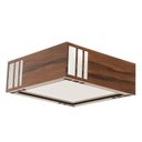 Ver imagem 5 de Luminária Decorativa Madeira Plafon Madeiro Mirror 20cm:Pau Ferro