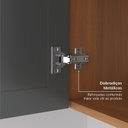 Ver imagem 4 de Armário Aéreo Duplo 80cm Soho CabeCasa MadeiraOriginals