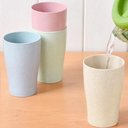 Ver imagem 5 de Kit 4 Copos de Fibra de Bambu 200ml 7x11cm - Quanhe