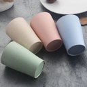 Ver imagem 4 de Kit 4 Copos de Fibra de Bambu 200ml 7x11cm - Quanhe