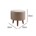 Ver imagem 5 de Poltrona Eloá Plus com Puff