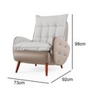 Ver imagem 4 de Poltrona Eloá Plus com Puff