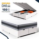 Ver imagem 5 de Cama Box Baú com Colchão de Espuma D45 Double Face Territory Hellen Queen 158cm