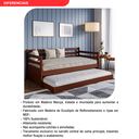 Ver mais imagens de Sofá Cama Bicama Solteiro Madeira Maciça Enjoy