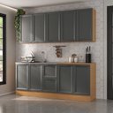 Ver imagem 1 de Cozinha Compacta Modulada 4 Peças 2 Aéreos 2 Balcões Soho CabeCasa MadeiraOriginals