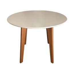 Mesa Veneza Redonda Laqueado 80cm - 2