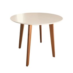 Mesa Veneza Redonda Laqueado 80cm - 1