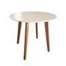 Mesa Veneza Redonda Laqueado 80cm - 1