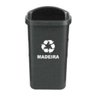 Lixeira Individual P/ Coleta Seletiva 50l Verde - 1