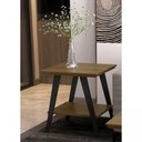 Ver imagem 1 de Mesa Lateral Caio Freijo com Pés em Madeira Preto