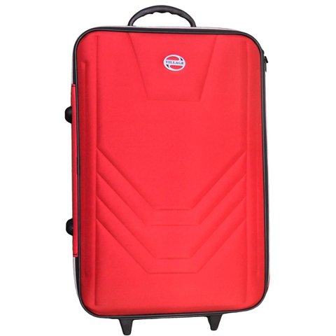 Mala Grande 23kg Anac Rodinhas Resistente Village Rígida Viagem - Vermelho