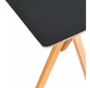 Ver imagem 5 de Mesa Quadrada em Madeira de 70cm June na Cor Preta
