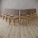 Ver imagem 1 de Kit com 8 Cadeiras de Jantar - Milla