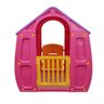 Casinha de Brinquedo Infantil Grande Playground Magic House Minnie Rosa - 3
