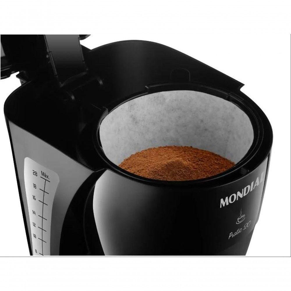 Cafeteira Mondial 20 Cafes Cn-01-20x - 2645-01 Preto 110V - 2