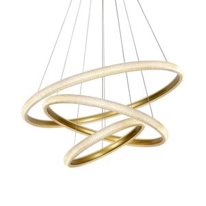 Lustre Pendente Skylight Apogeu 4011 Led Bivolt Dourado
