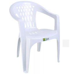 Cadeira de Plástico Duo Bella com Braço - 1