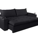 Ver imagem 2 de Sofá Cama 200 Cm Elite - Molas Ensacadas