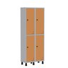 Armário Locker Guarda Volume Aço Light 4 Portas 69x179,5cm - 2