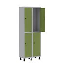 Ver imagem 3 de Armário Locker Guarda Volume Aço Light 4 Portas 69x179,5cm