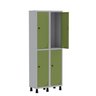 Armário Locker Guarda Volume Aço Light 4 Portas 69x179,5cm - 3